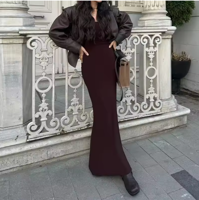 Raven Biker Jacket – Brown Edition