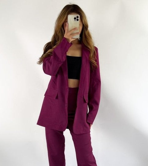 Riley blazer - Berry
