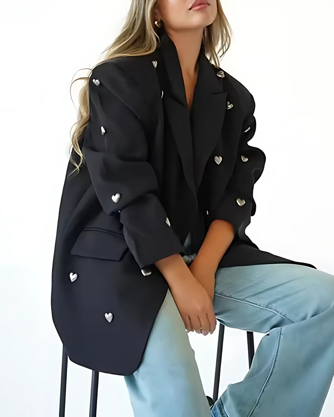 Heart Muse Oversized Blazer