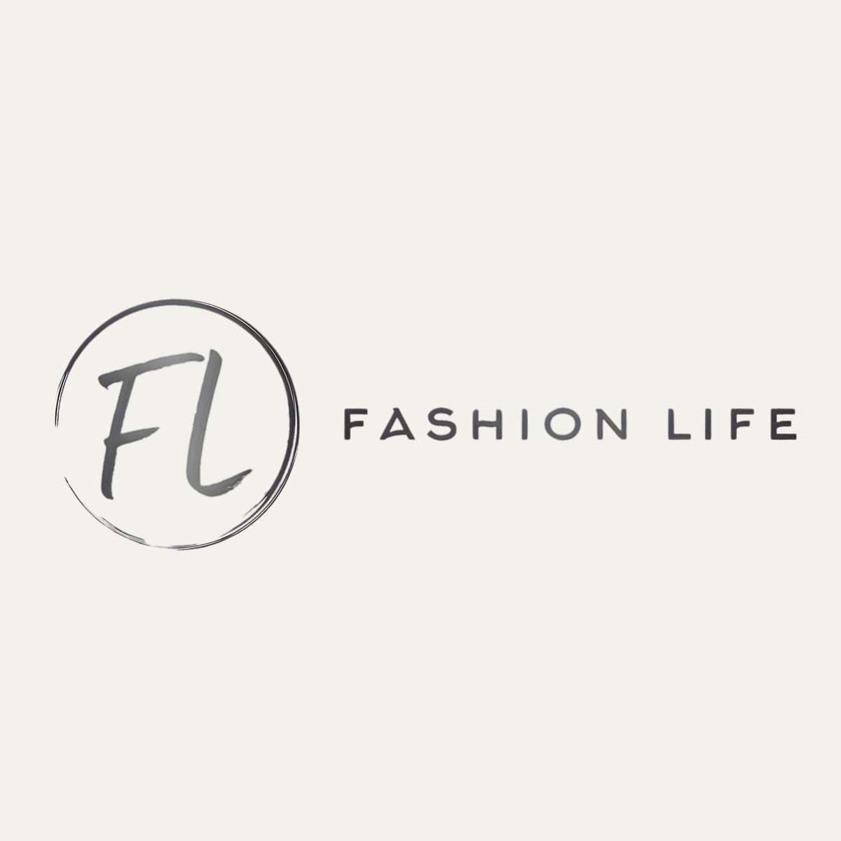 Minimalistisch logo design voor Fashion Life