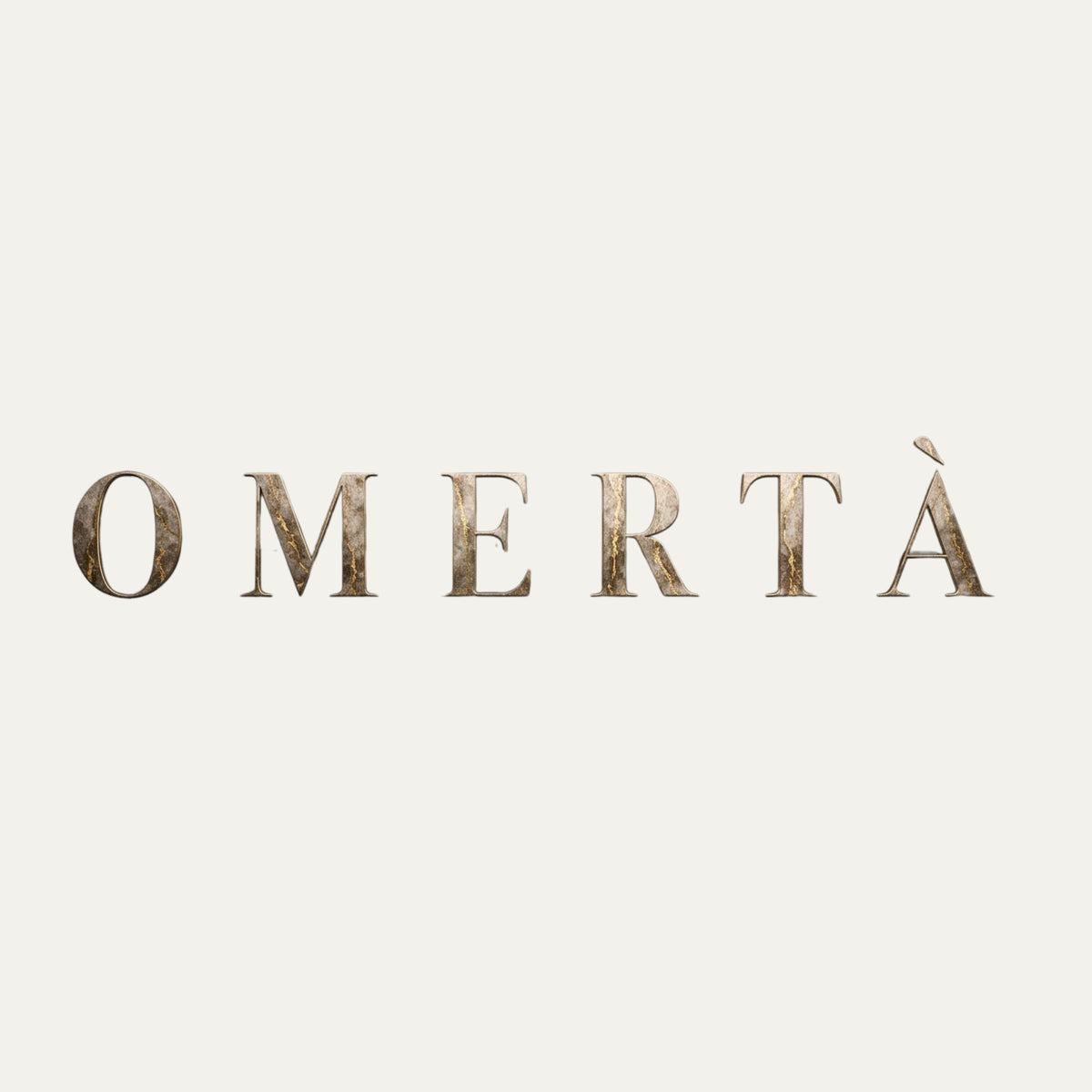 Minimalistisch logo design voor OMERTÀ