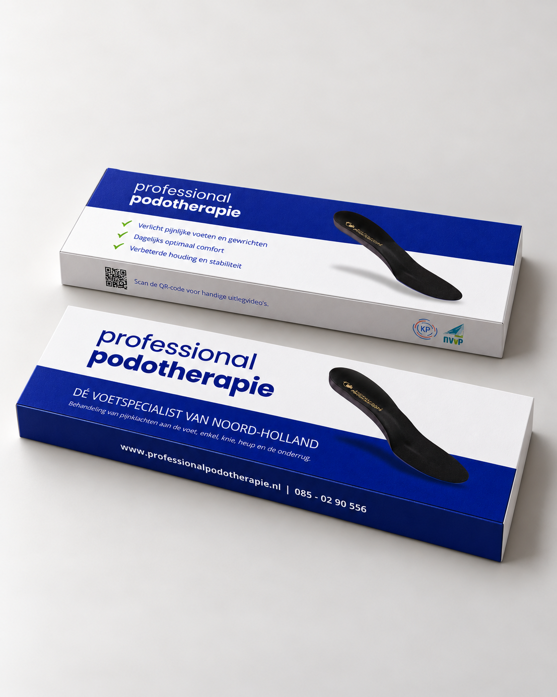 Verpakkingsdesign voor Professional Podotherapie