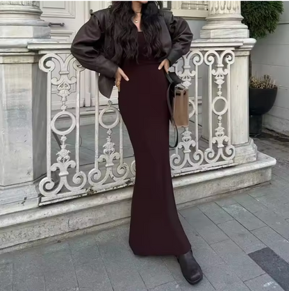 Raven Biker Jacket – Brown Edition